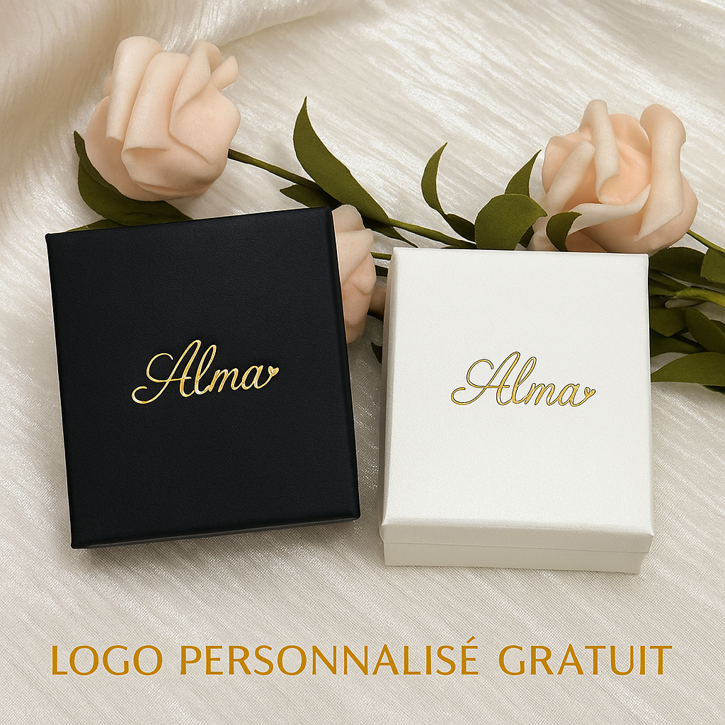Écrin Cadeau Luxe – Personnalisable | Loveandrouge™
