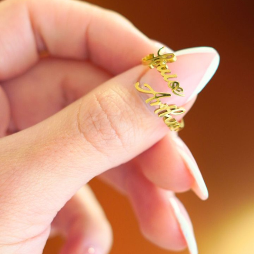 Bague personnalisée Love and Rouge™