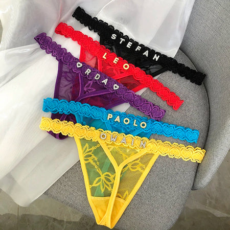Lingerie Unique à Ton Nom – Le String Love and Rouge qui fait effet